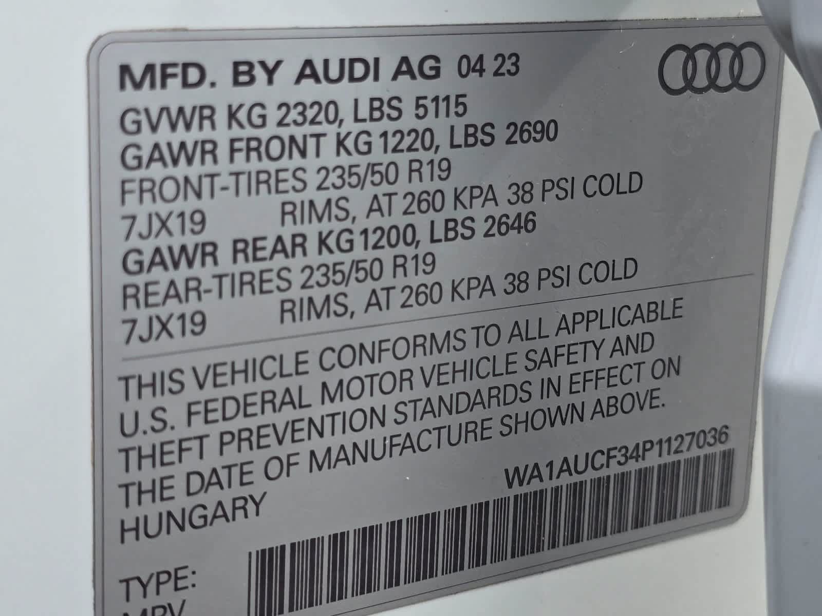 Used 2023 Audi Q3 2.0T Premium w/ Convenience Package AWD/4WD image 30