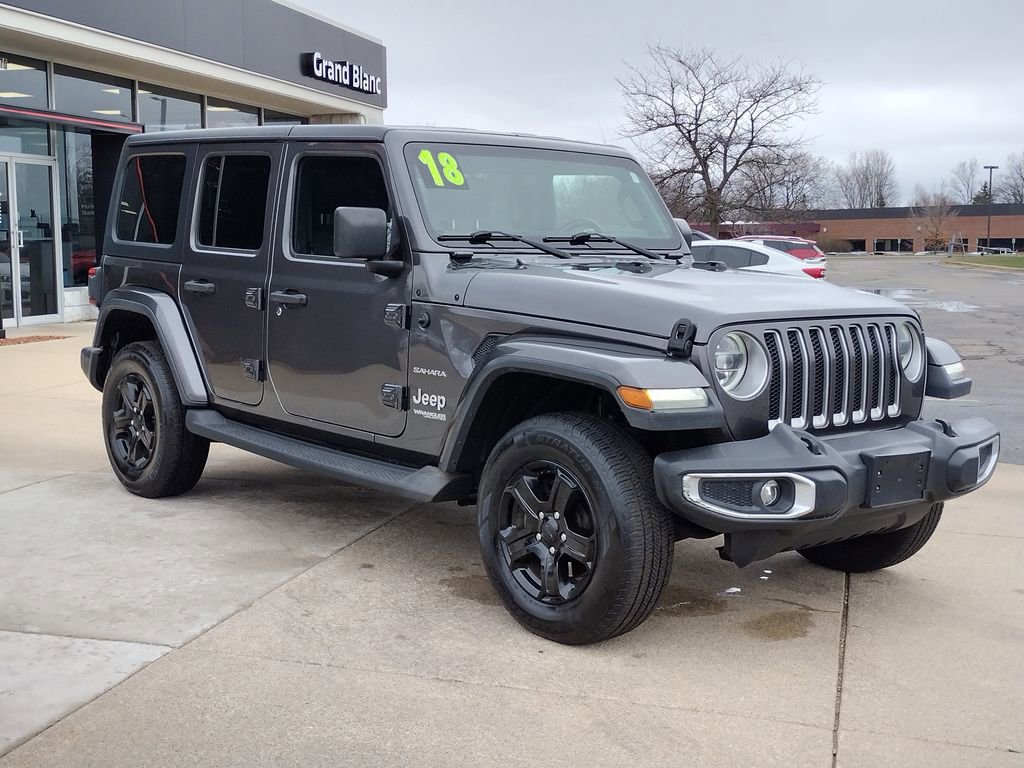 Used 2018 Jeep Wrangler Unlimited Sahara image 15