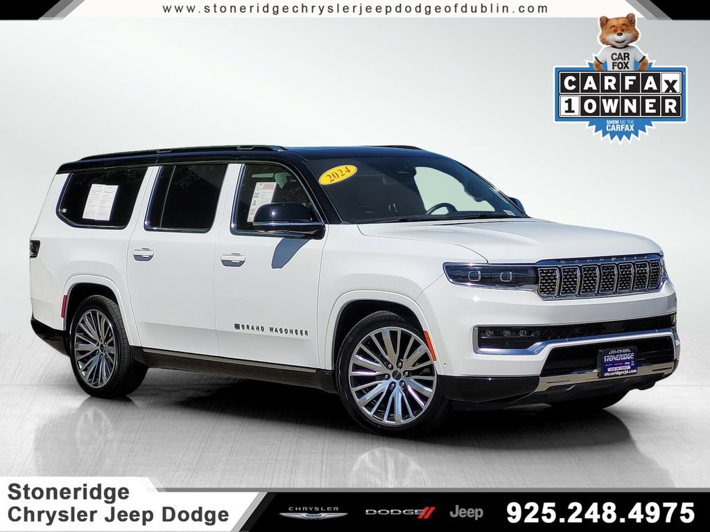 Used 2024 Jeep Grand Wagoneer L Series III AWD/4WD image 1