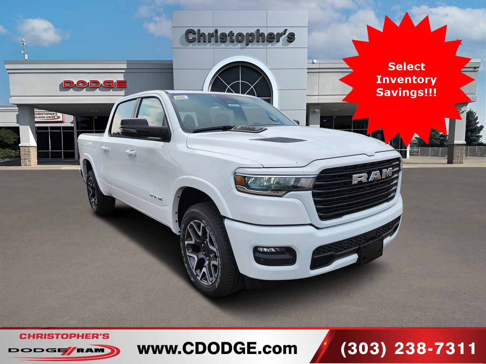 New 2026 RAM 1500 Laramie w/ Sport Appearance Package