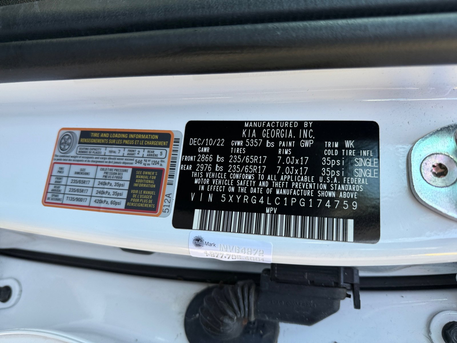 Used 2023 Kia Sorento LX image 27