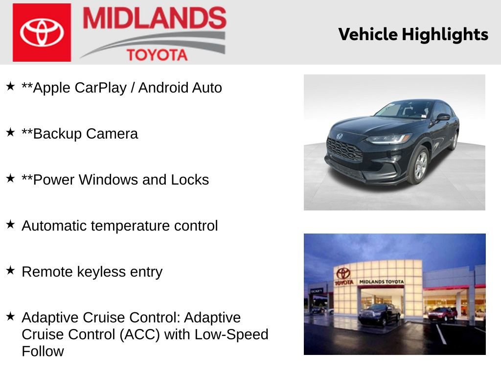 Used 2025 Honda HR-V LX image 2