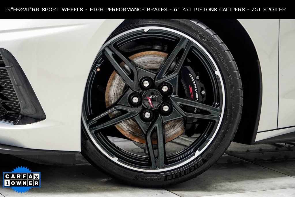 Used 2024 Chevrolet Corvette Stingray Premium Conv w/ Z51 Performance Package image 3