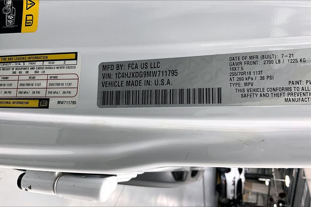Used 2021 Jeep Wrangler Unlimited Sport AWD/4WD image 39