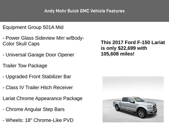 Used 2017 Ford F150 Lariat image 8