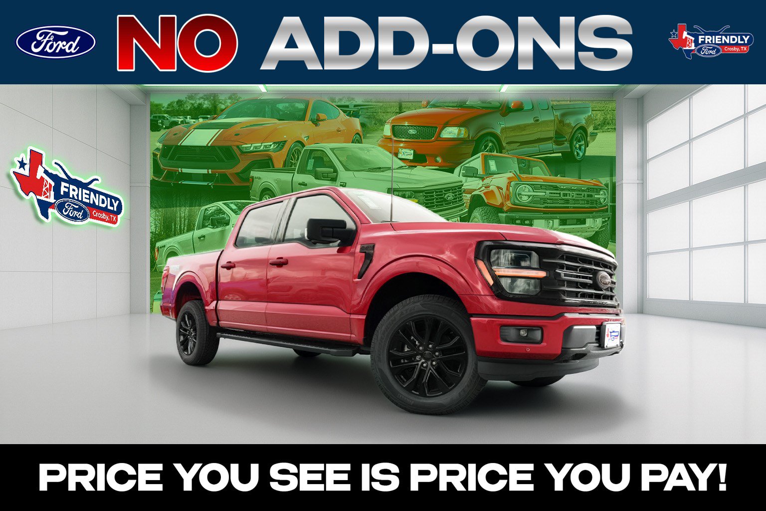 New 2026 Ford F150 XLT w/ Equipment Group 302A MID AWD/4WD image 1
