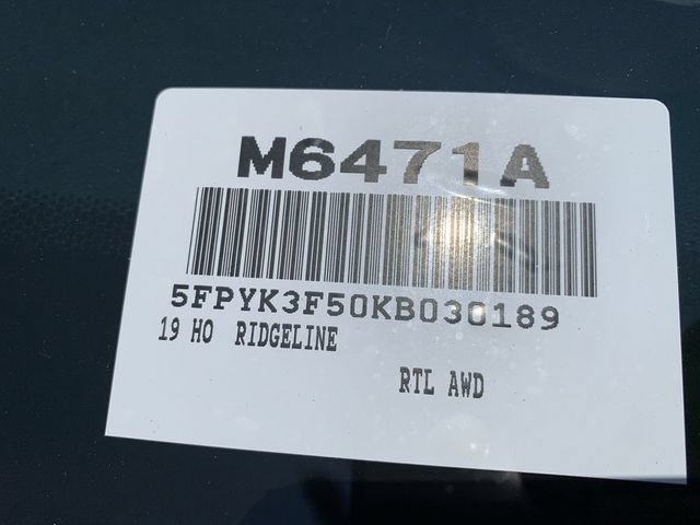 Used 2019 Honda Ridgeline RTL image 47