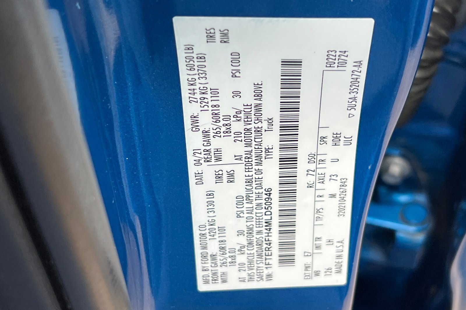 Certified 2021 Ford Ranger XLT w/ Equipment Group 301A Mid image 26