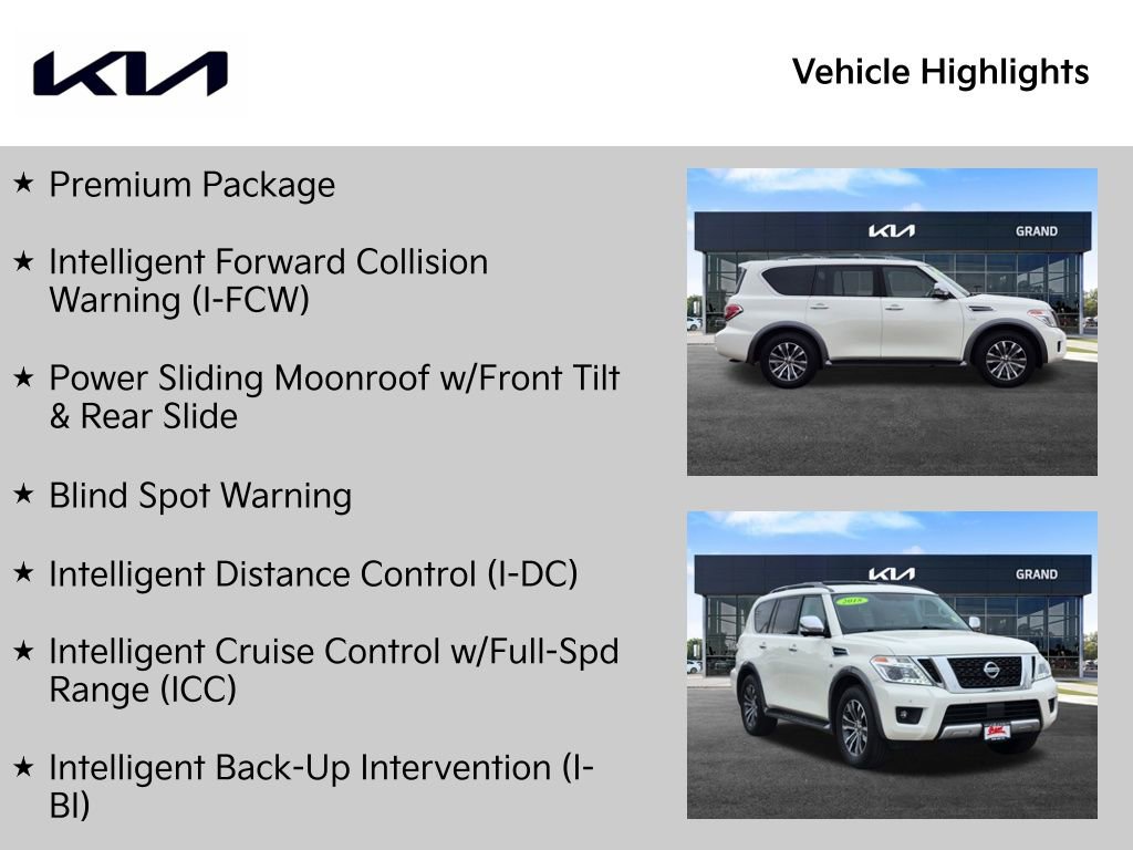 Used 2018 Nissan Armada SL w/ Premium Package image 2