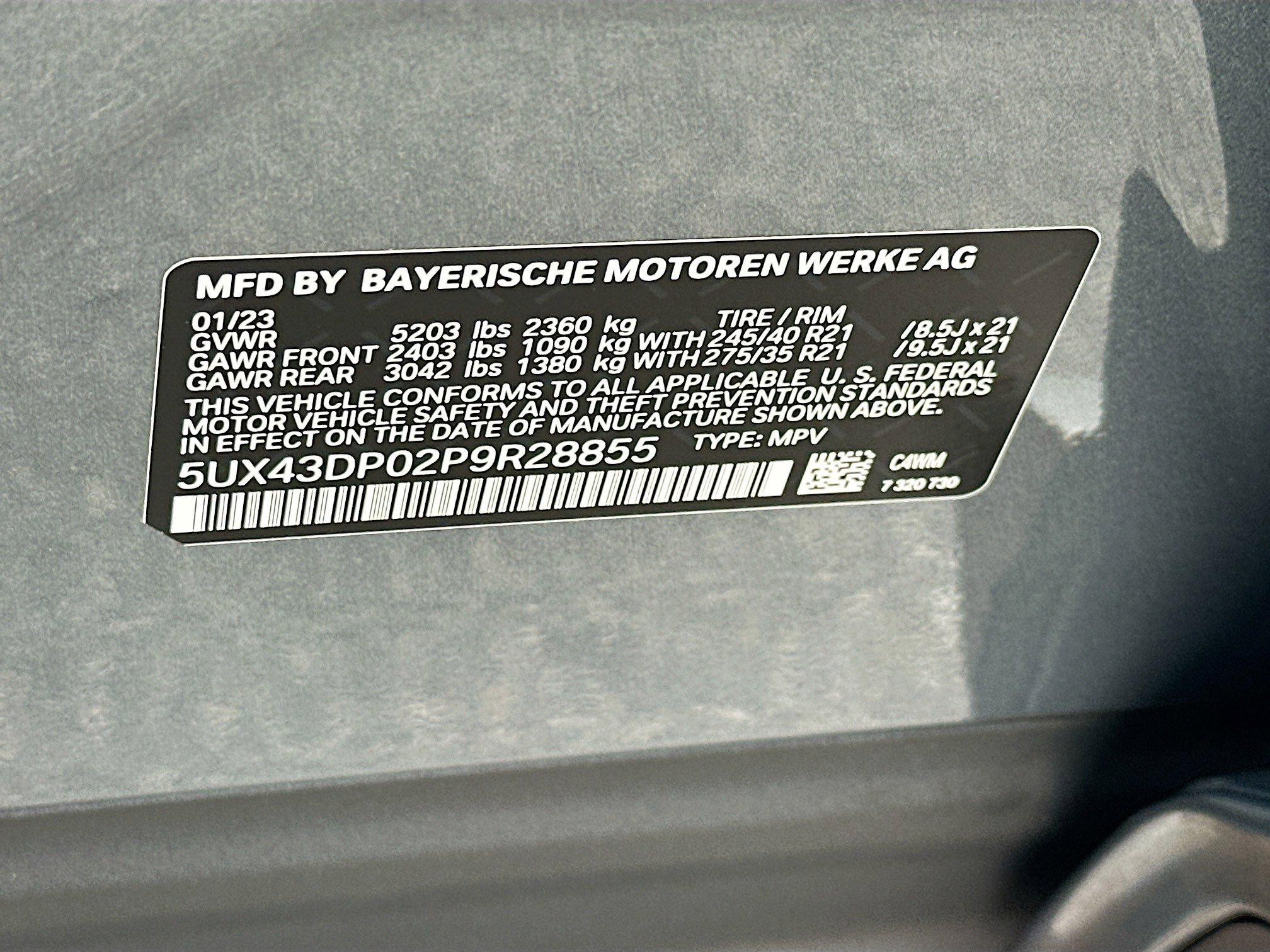 Used 2023 BMW X3 sDrive30i w/ Convenience Package image 39