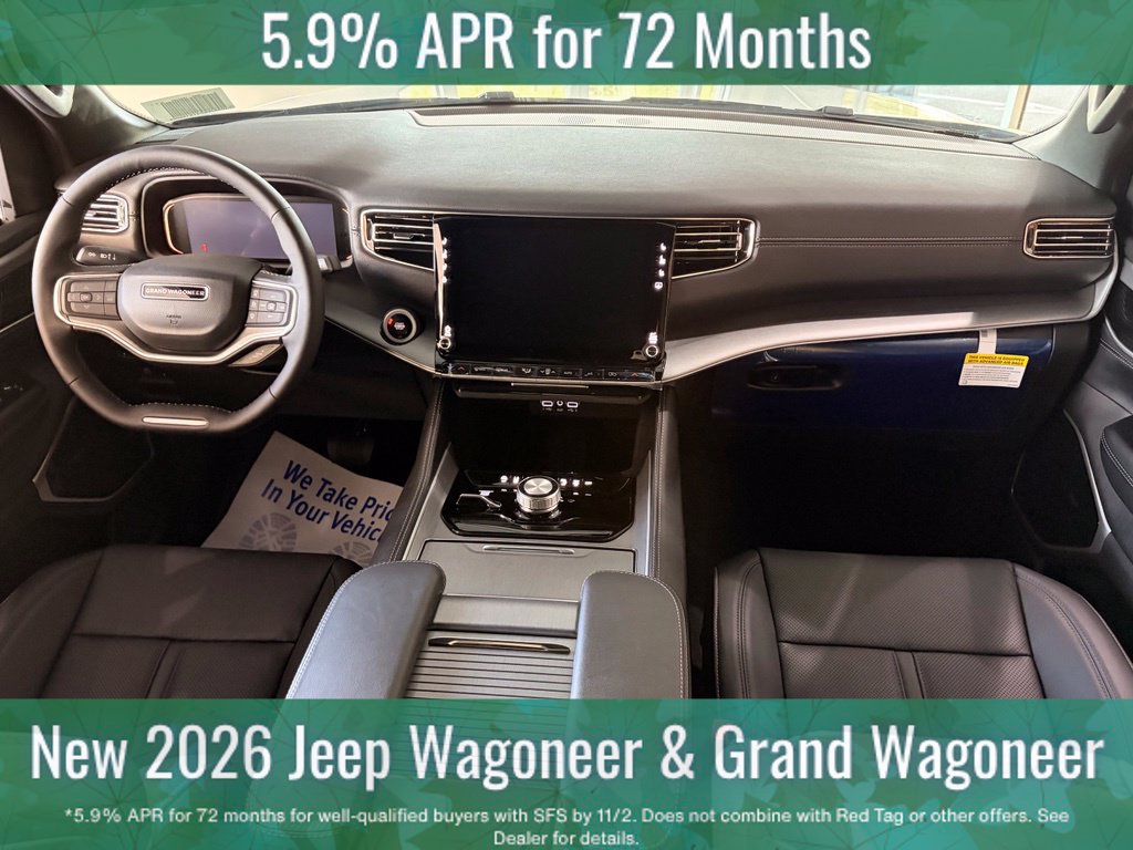 New 2026 Jeep Grand Wagoneer Limited w/ Premium Group II AWD/4WD image 12