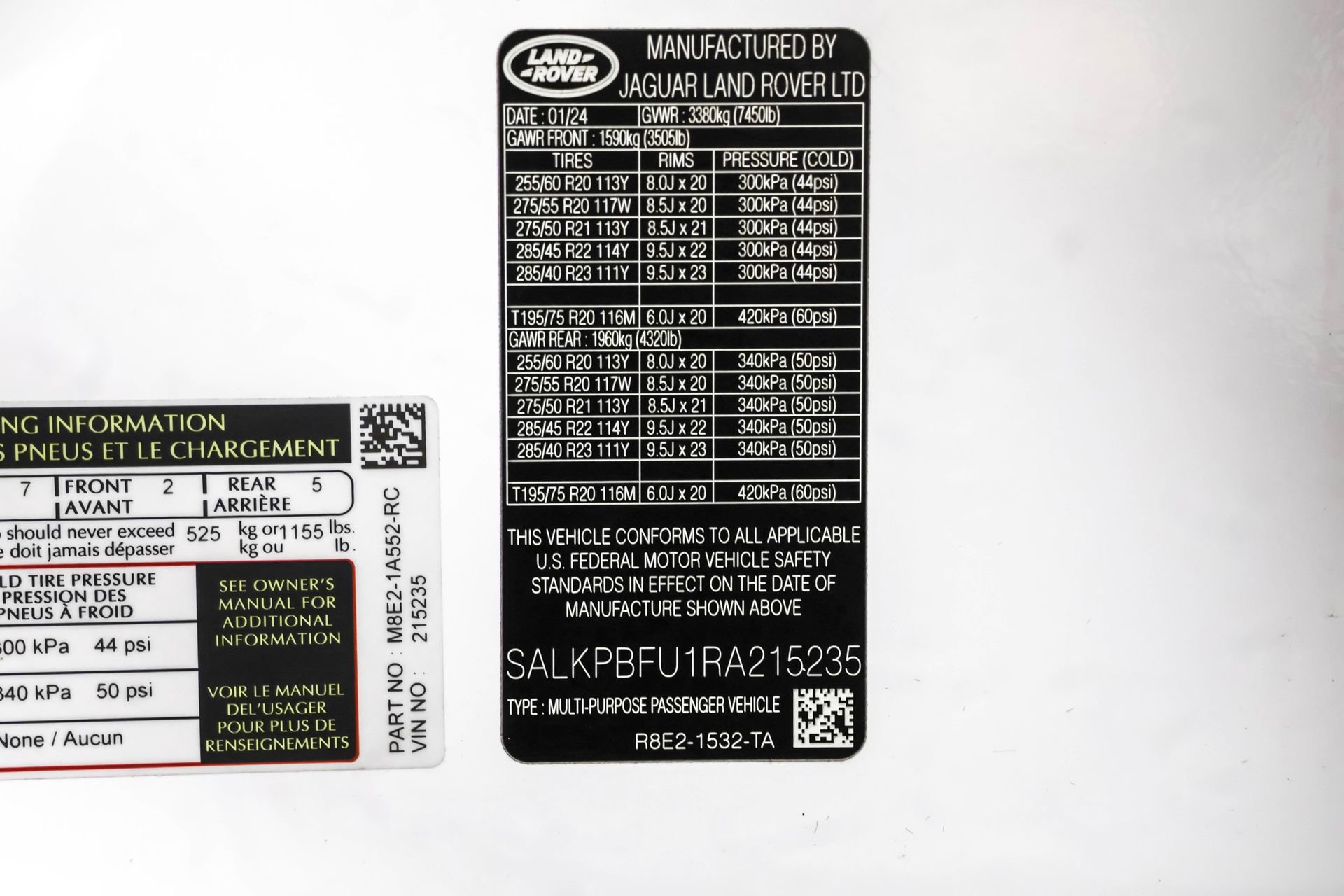 Used 2024 Land Rover Range Rover Long Wheelbase SE image 53