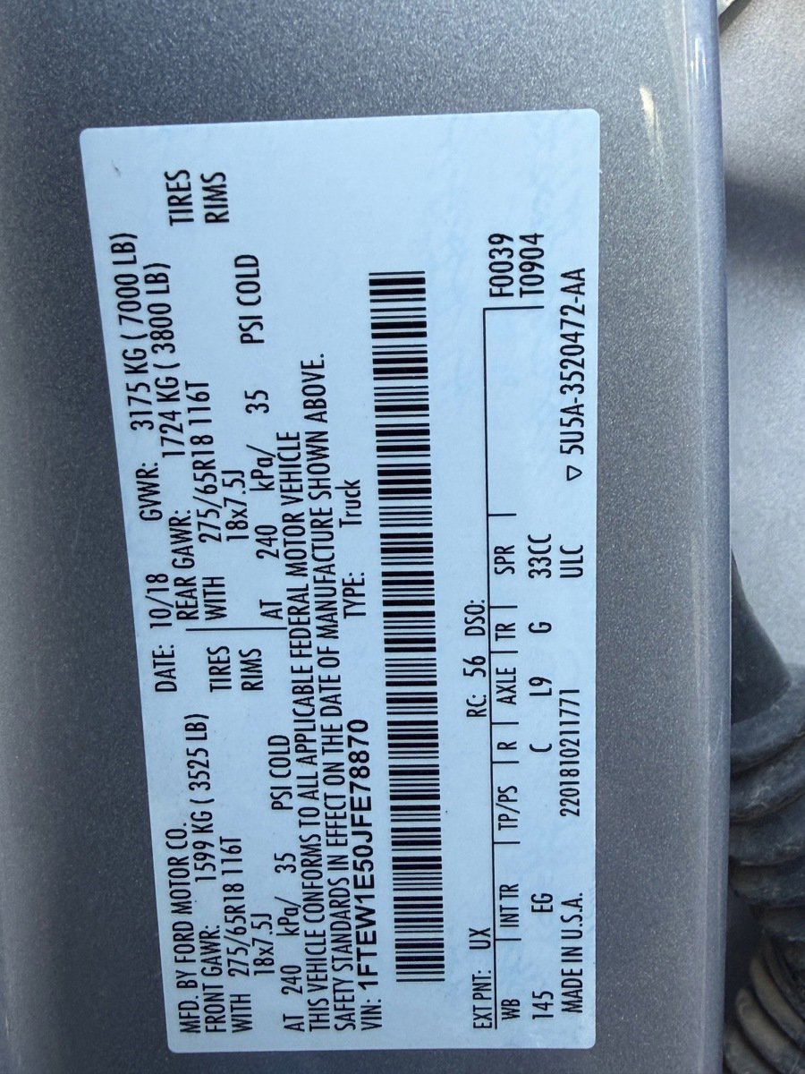 Used 2018 Ford F150 Lariat image 11