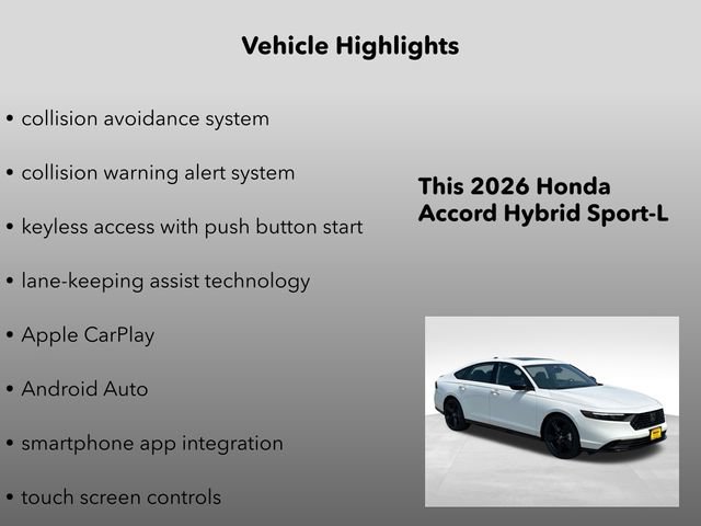 New 2026 Honda Accord Sport image 10