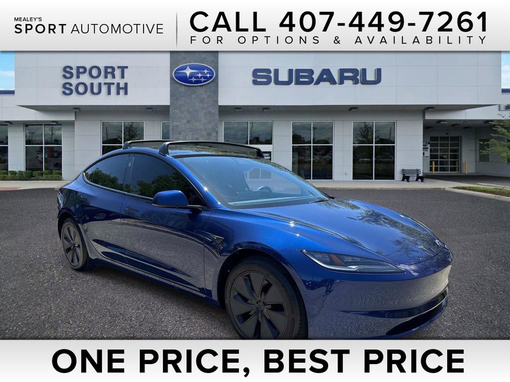 Used 2025 Tesla Model 3 Long Range AWD/4WD image 1