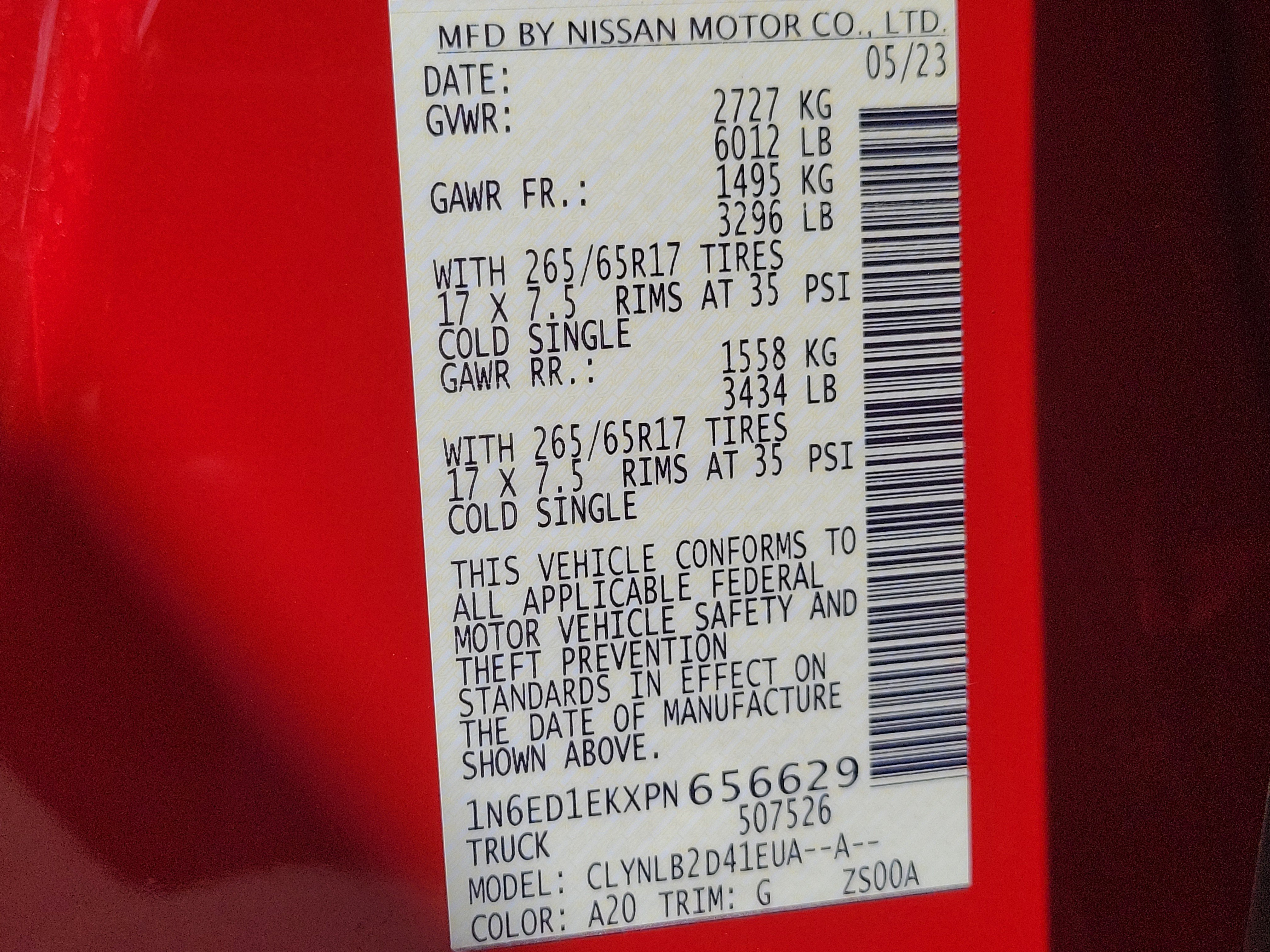 Used 2023 Nissan Frontier SV AWD/4WD image 34