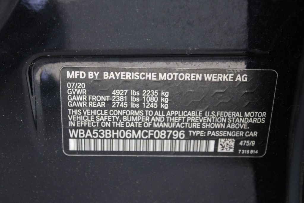 Used 2021 BMW 530i w/ M Sport Package RWD image 32