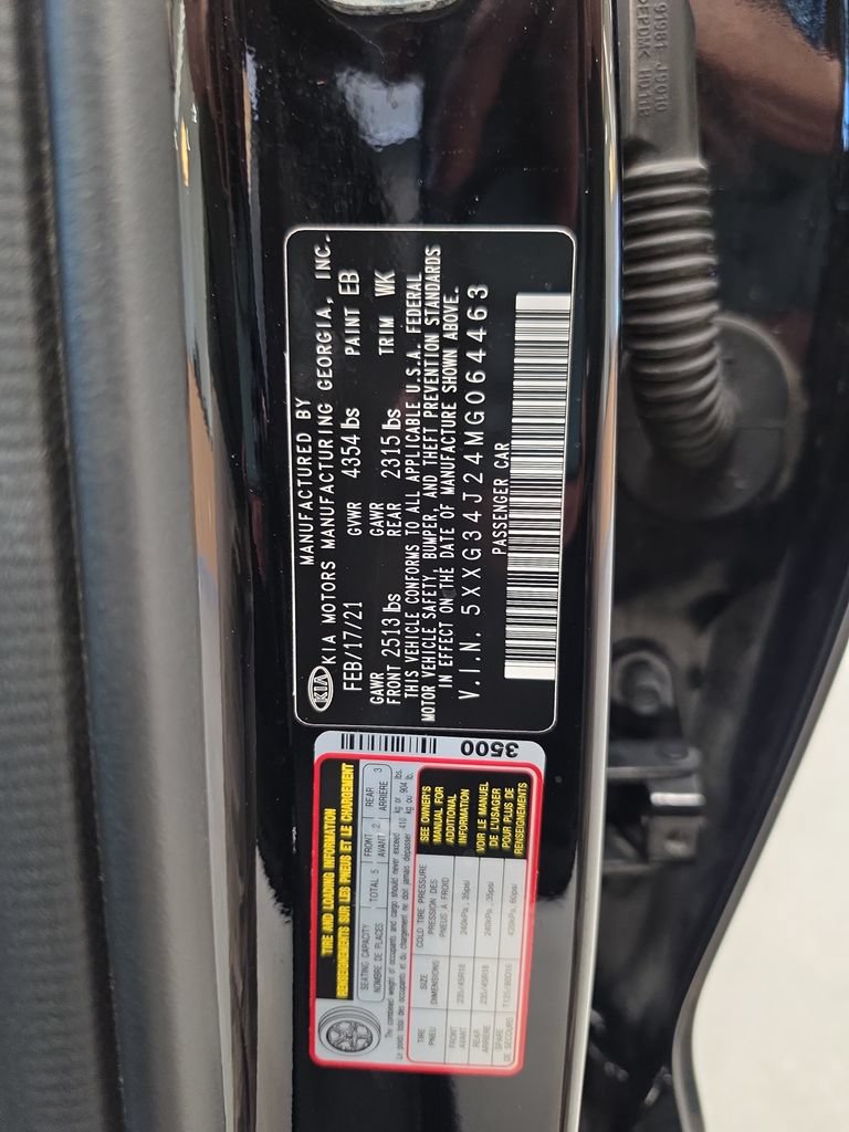 Certified 2021 Kia K5 EX FWD image 40