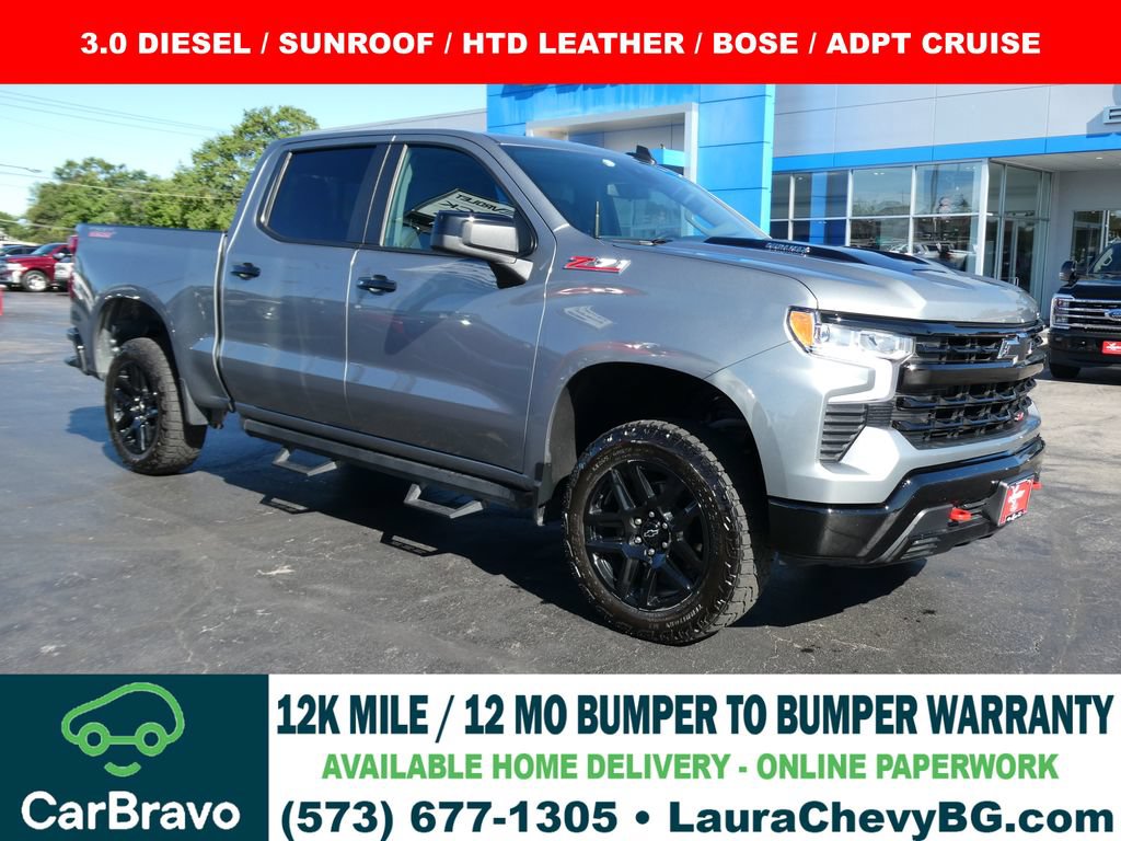 Certified 2025 Chevrolet Silverado 1500 LT Trail Boss w/ Convenience Package II AWD/4WD image 1