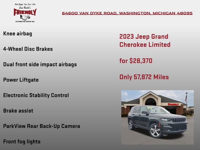 Used 2023 Jeep Grand Cherokee Limited image 25