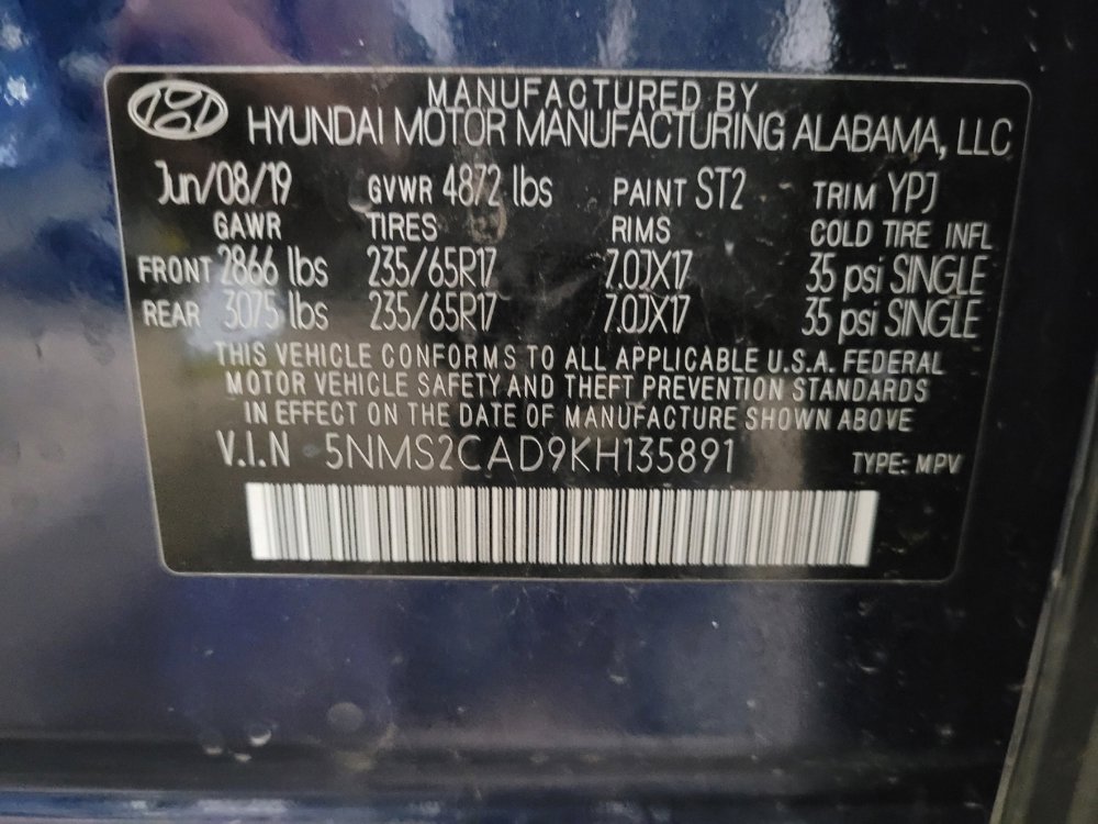 Used 2019 Hyundai Santa Fe SE image 33