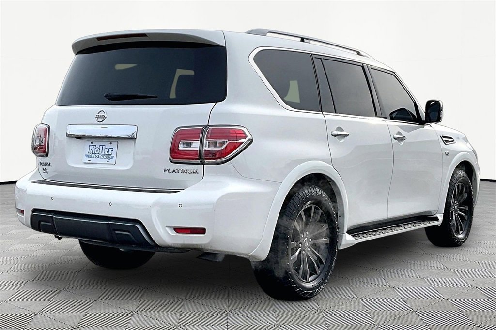 Used 2019 Nissan Armada Platinum w/ Captain's Chairs Package image 2
