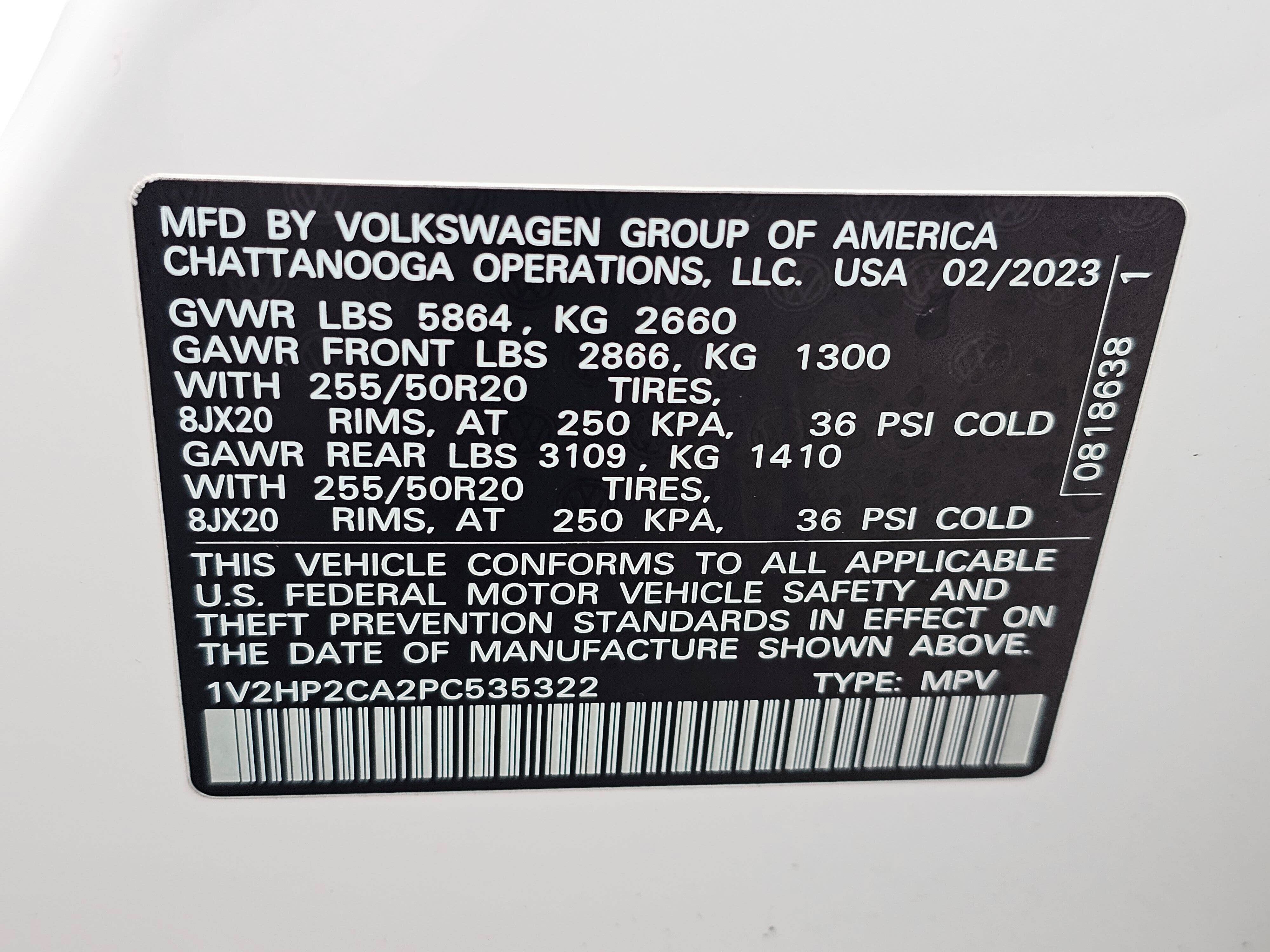 Used 2023 Volkswagen Atlas SE AWD/4WD image 30