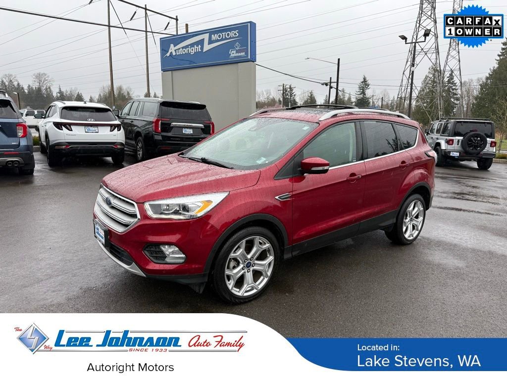 Used 2018 Ford Escape Titanium w/ Ford Safe & Smart Package image 1