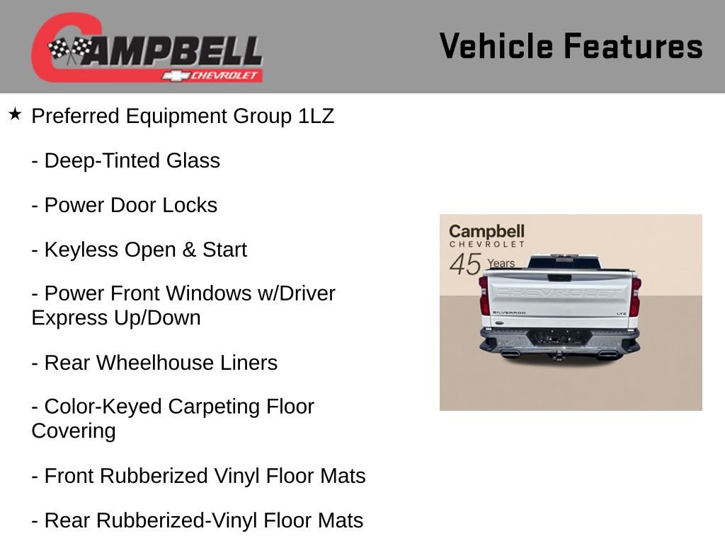 Used 2021 Chevrolet Silverado 1500 LTZ w/ LTZ Premium Package AWD/4WD image 10