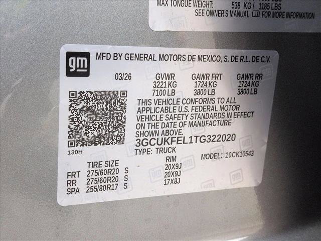 New 2026 Chevrolet Silverado 1500 LT Trail Boss AWD/4WD image 18