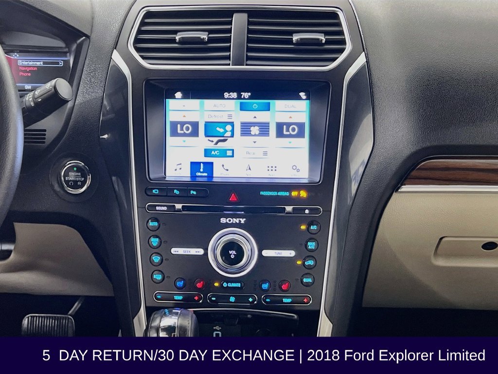 Used 2018 Ford Explorer Limited w/ Equipment Group 301A AWD/4WD image 22