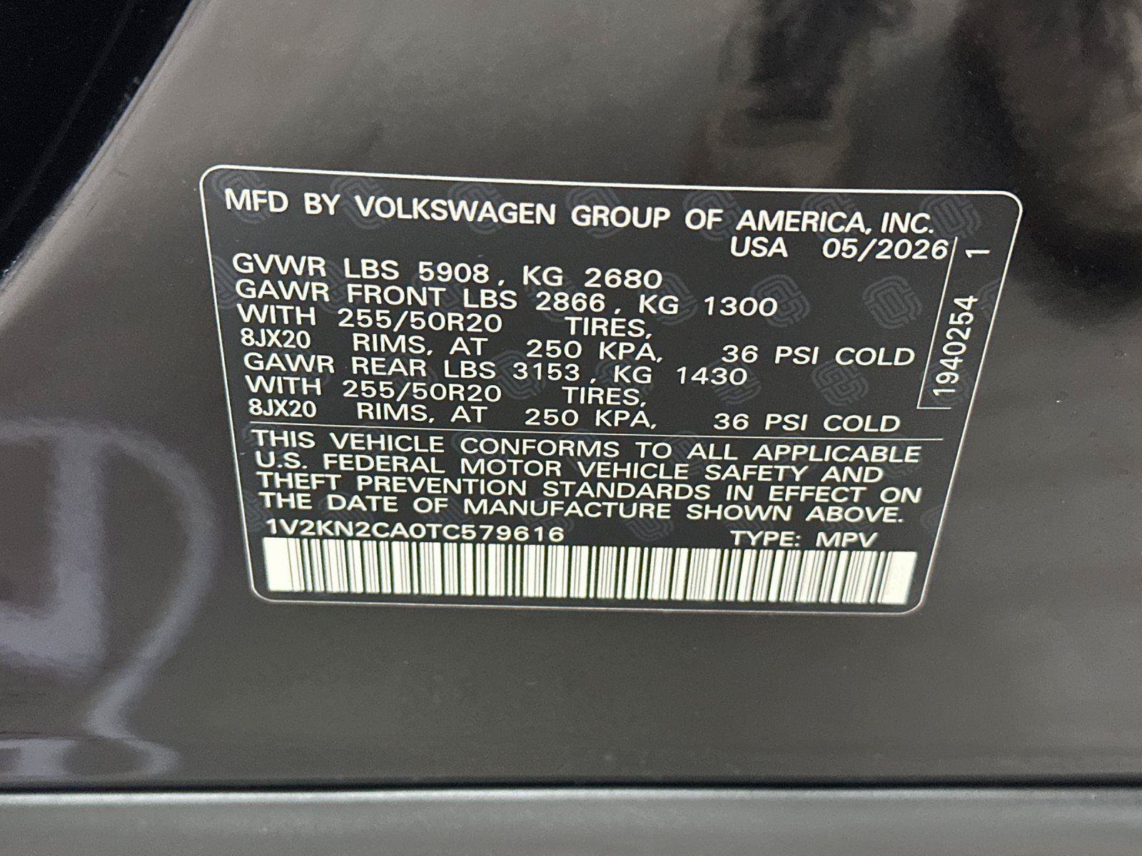 New 2026 Volkswagen Atlas SE AWD/4WD image 27