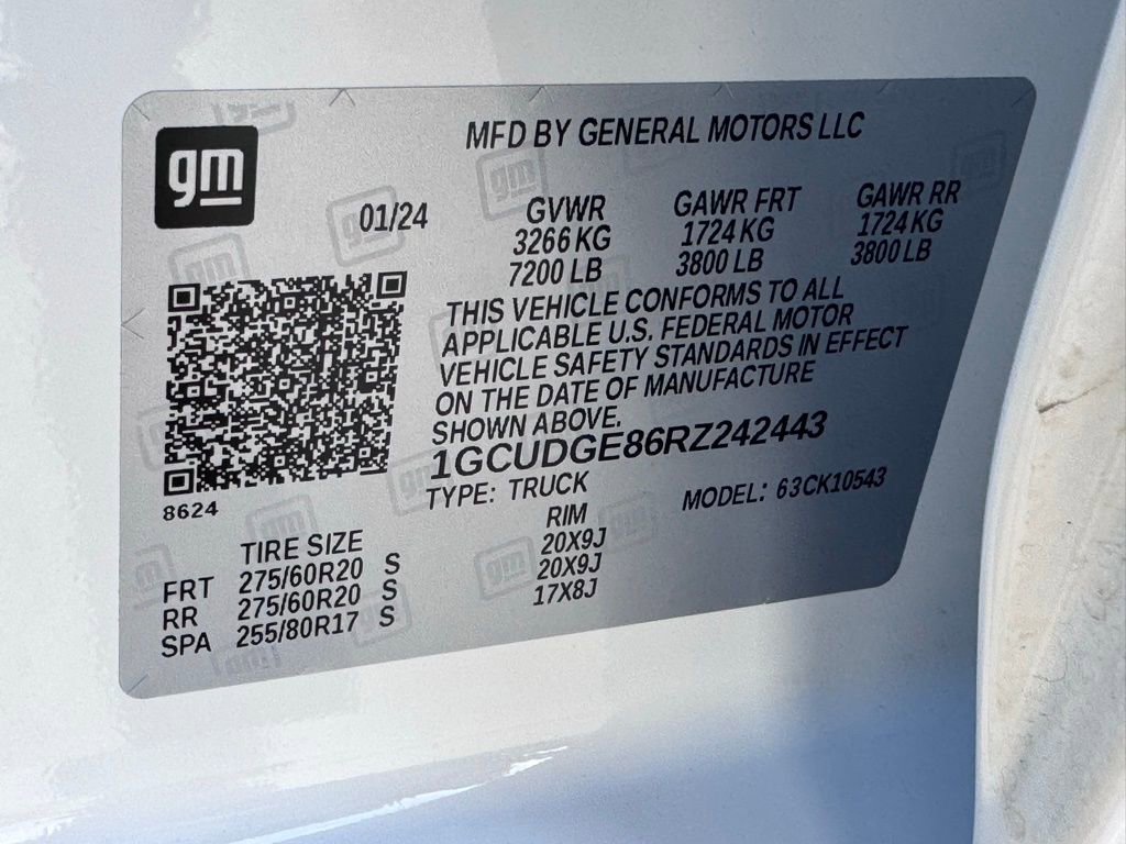 Used 2024 Chevrolet Silverado 1500 LTZ image 46