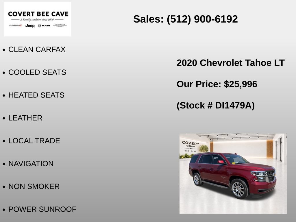 Used 2020 Chevrolet Tahoe LT RWD image 7