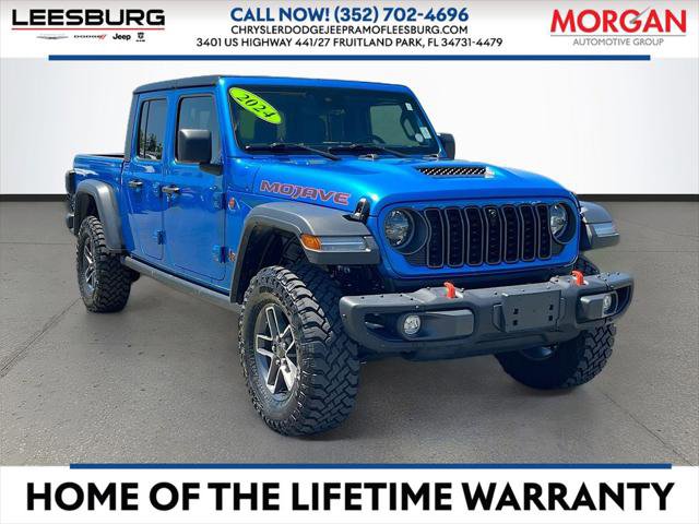 Certified 2024 Jeep Gladiator Mojave w/ Technology Group AWD/4WD video 1