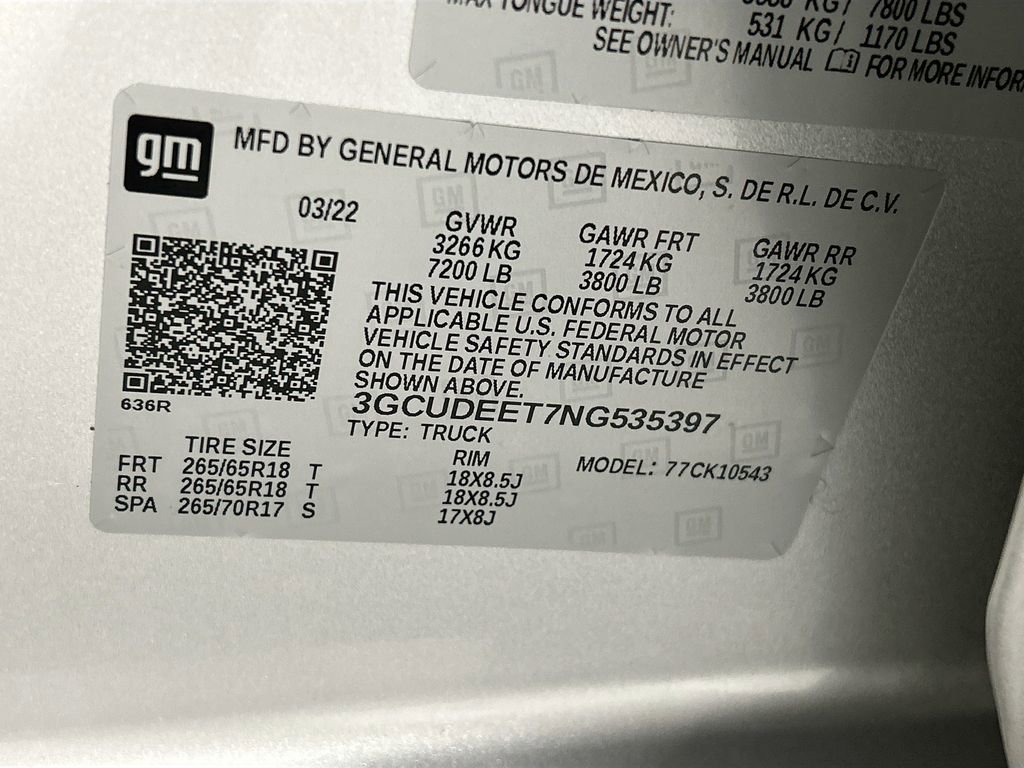 Used 2022 Chevrolet Silverado 1500 RST w/ Protection Package image 32