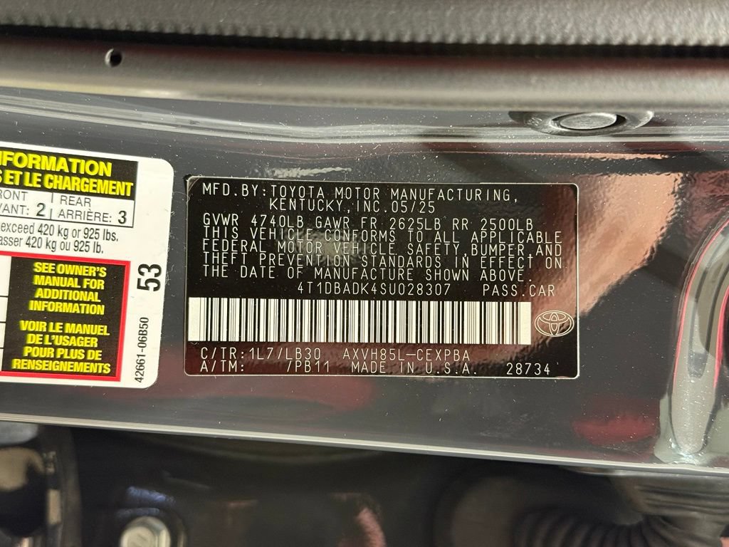 Certified 2025 Toyota Camry XSE w/ Premium Plus Package AWD/4WD image 31