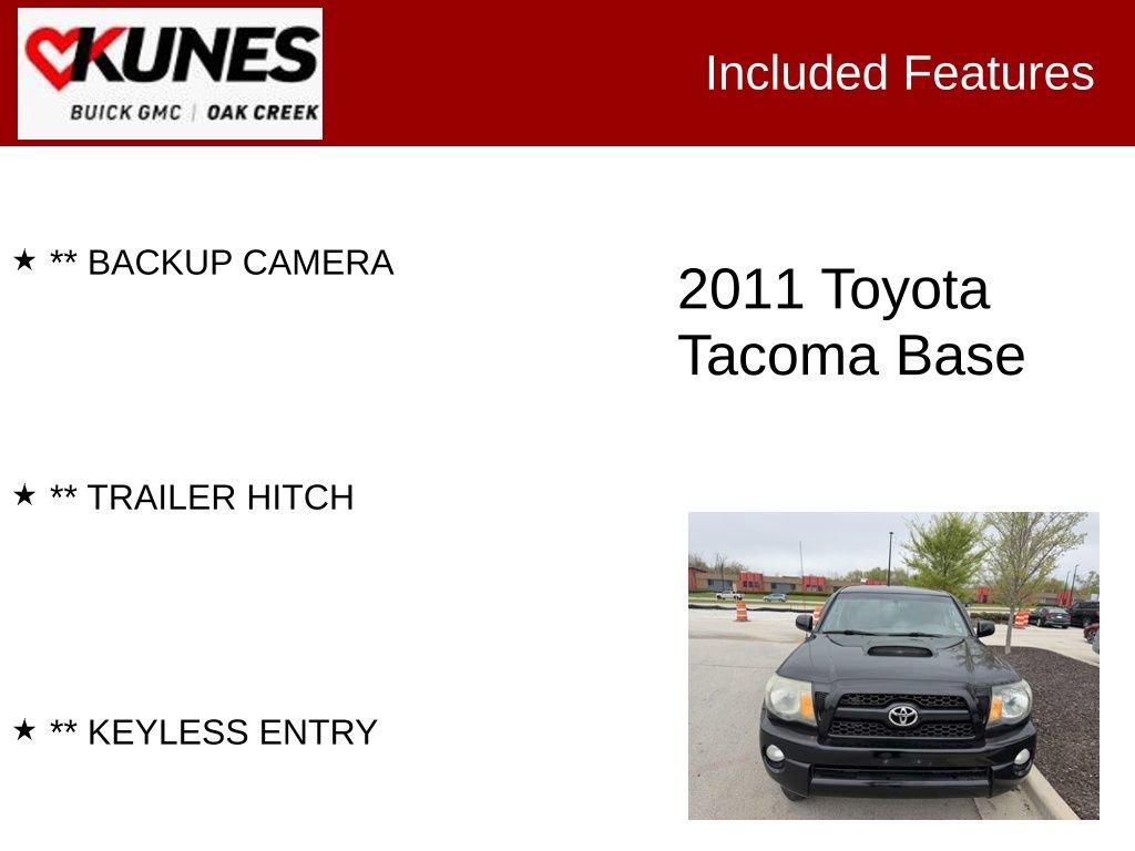 Used 2011 Toyota Tacoma 4x4 Double Cab w/ TRD Sport Pkg image 2