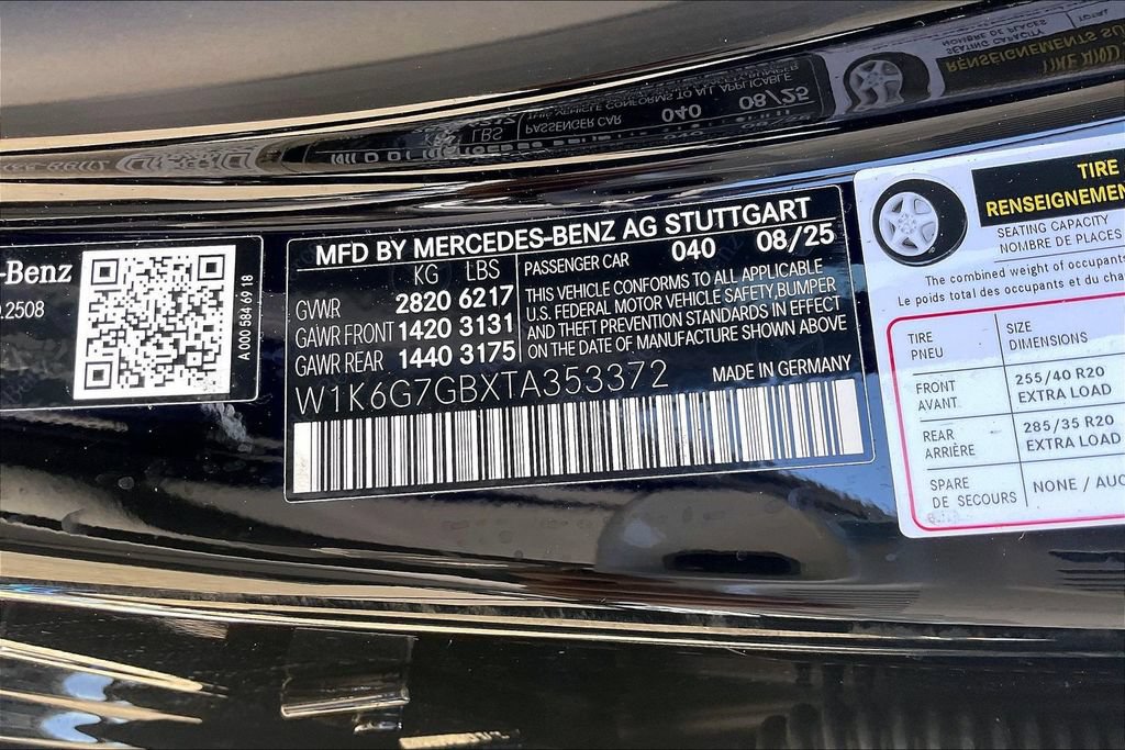 New 2026 Mercedes-Benz S 580 4MATIC Sedan image 12