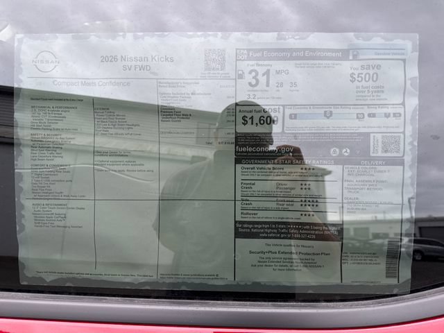 New 2026 Nissan Kicks SV w/ Cold Weather Package FWD image 29