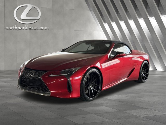 Certified 2023 Lexus LC 500 Convertible w/ Touring Package RWD image 3
