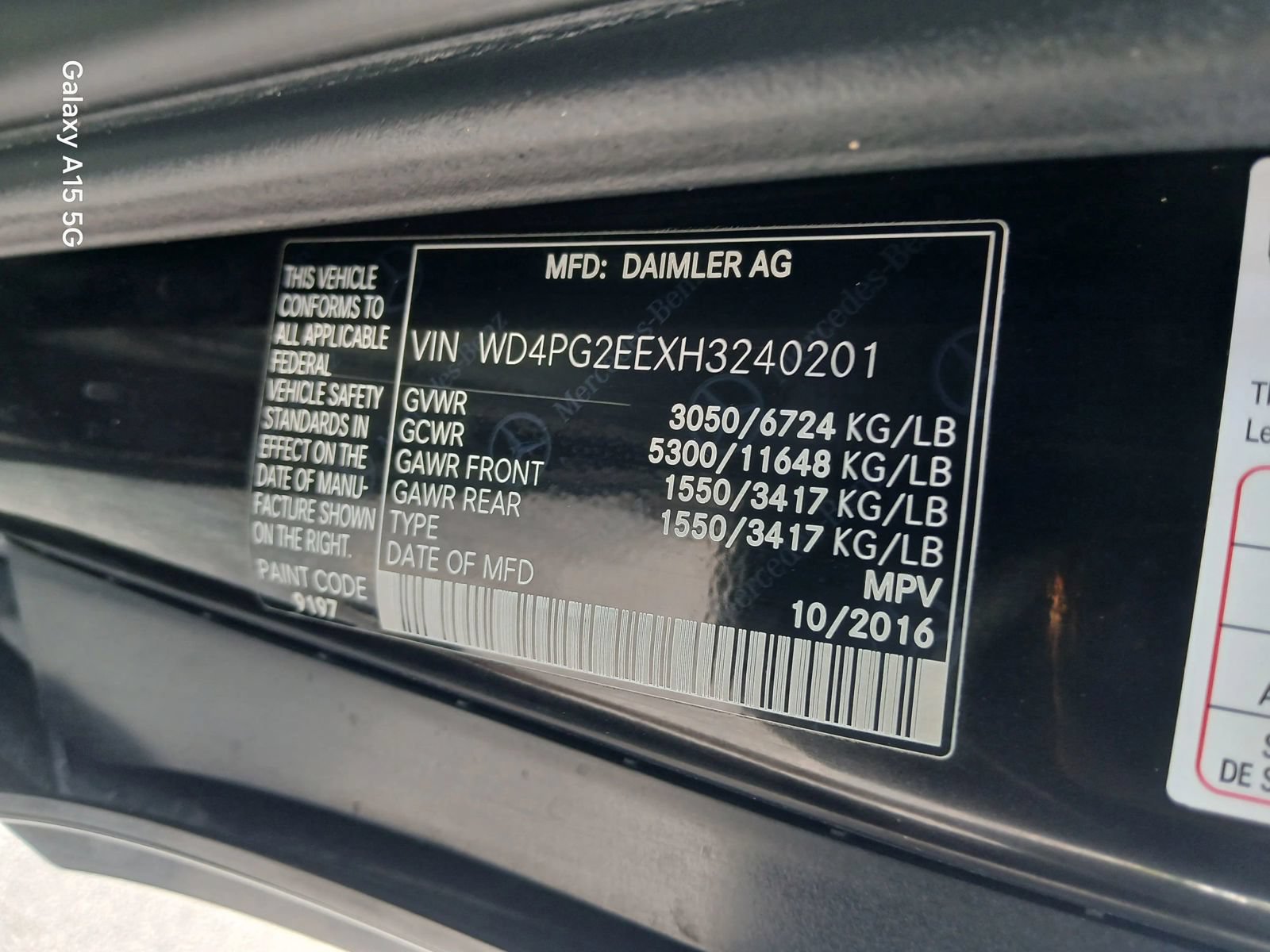 Used 2017 Mercedes-Benz Metris Passenger image 10