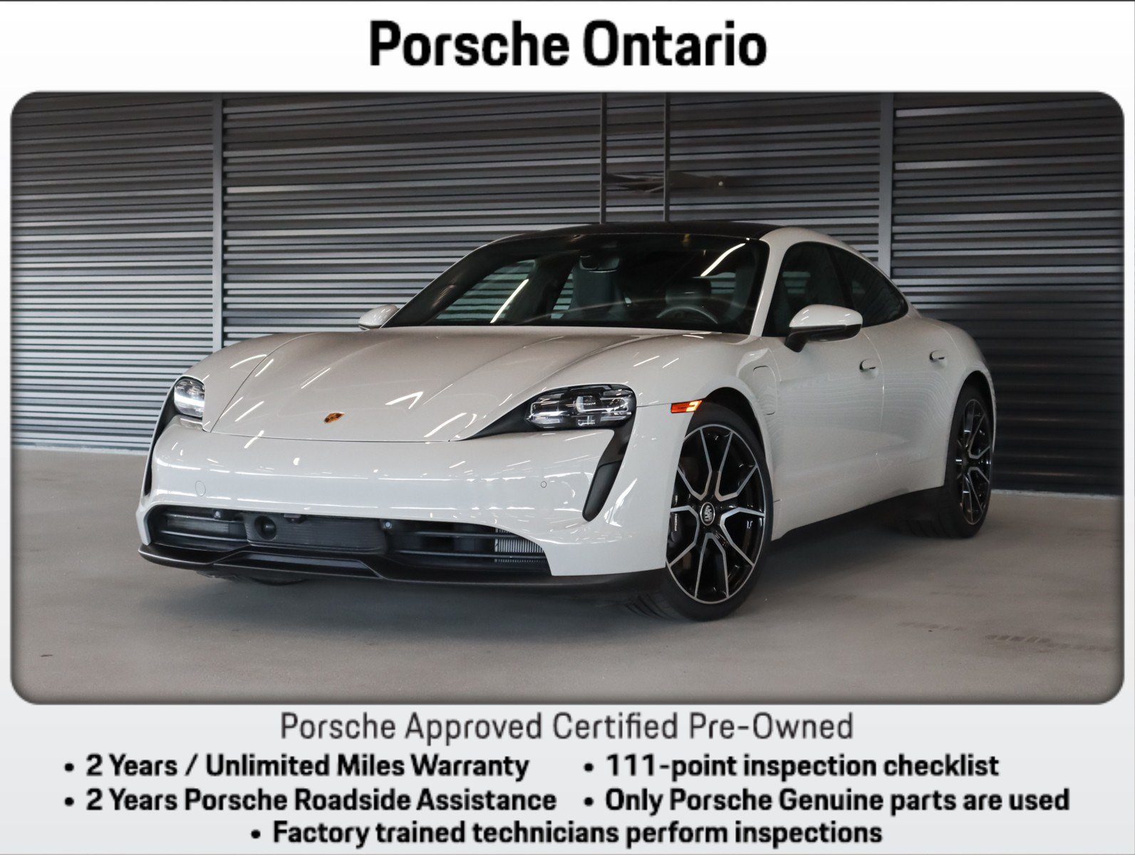 Certified 2024 Porsche Taycan RWD image 1