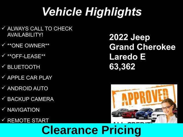 Used 2022 Jeep Grand Cherokee Laredo E w/ Security & Convenience Group AWD/4WD image 10