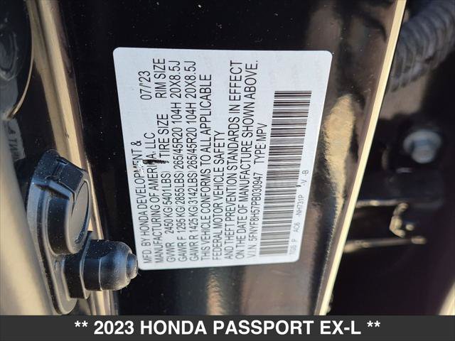 Used 2023 Honda Passport EX-L image 23