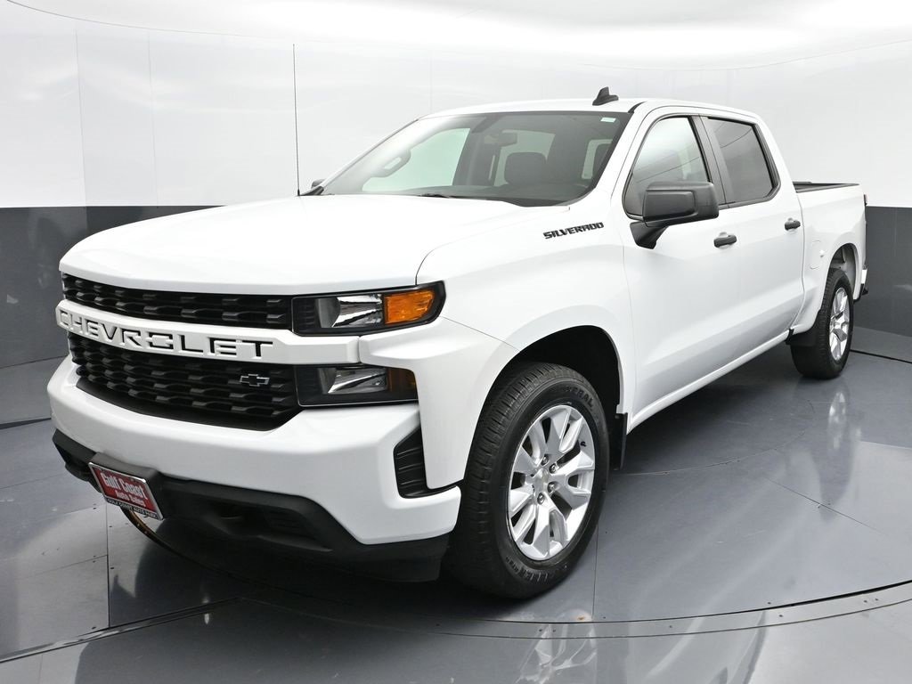 Used 2021 Chevrolet Silverado 1500 Custom w/ LPO, Dark Essentials Package