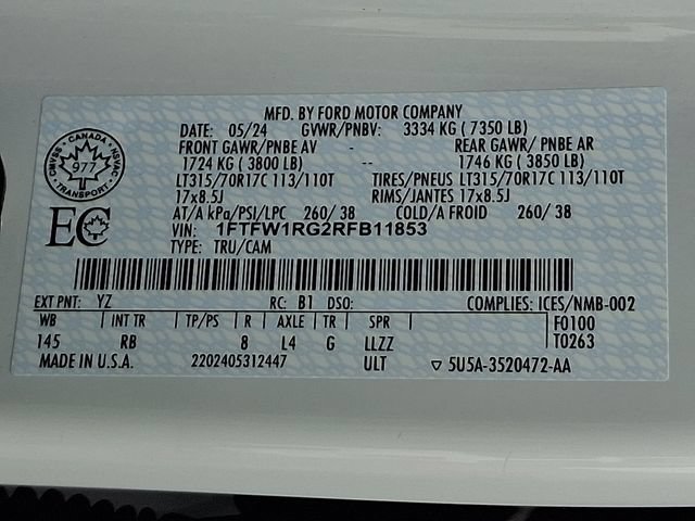 Used 2024 Ford F150 Raptor AWD/4WD image 30