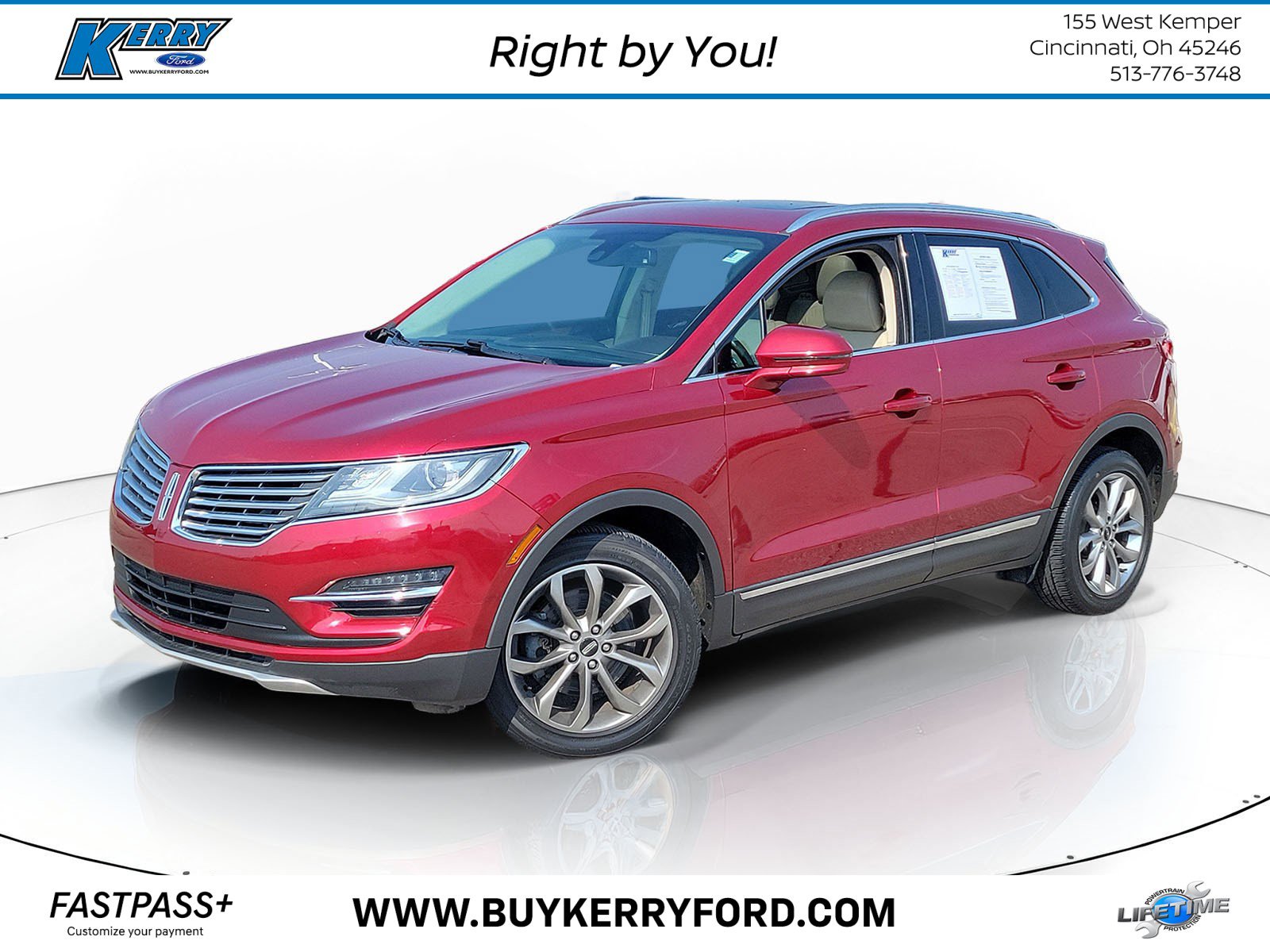Used 2018 Lincoln MKC Select w/ Select Plus Package FWD 360° Tour