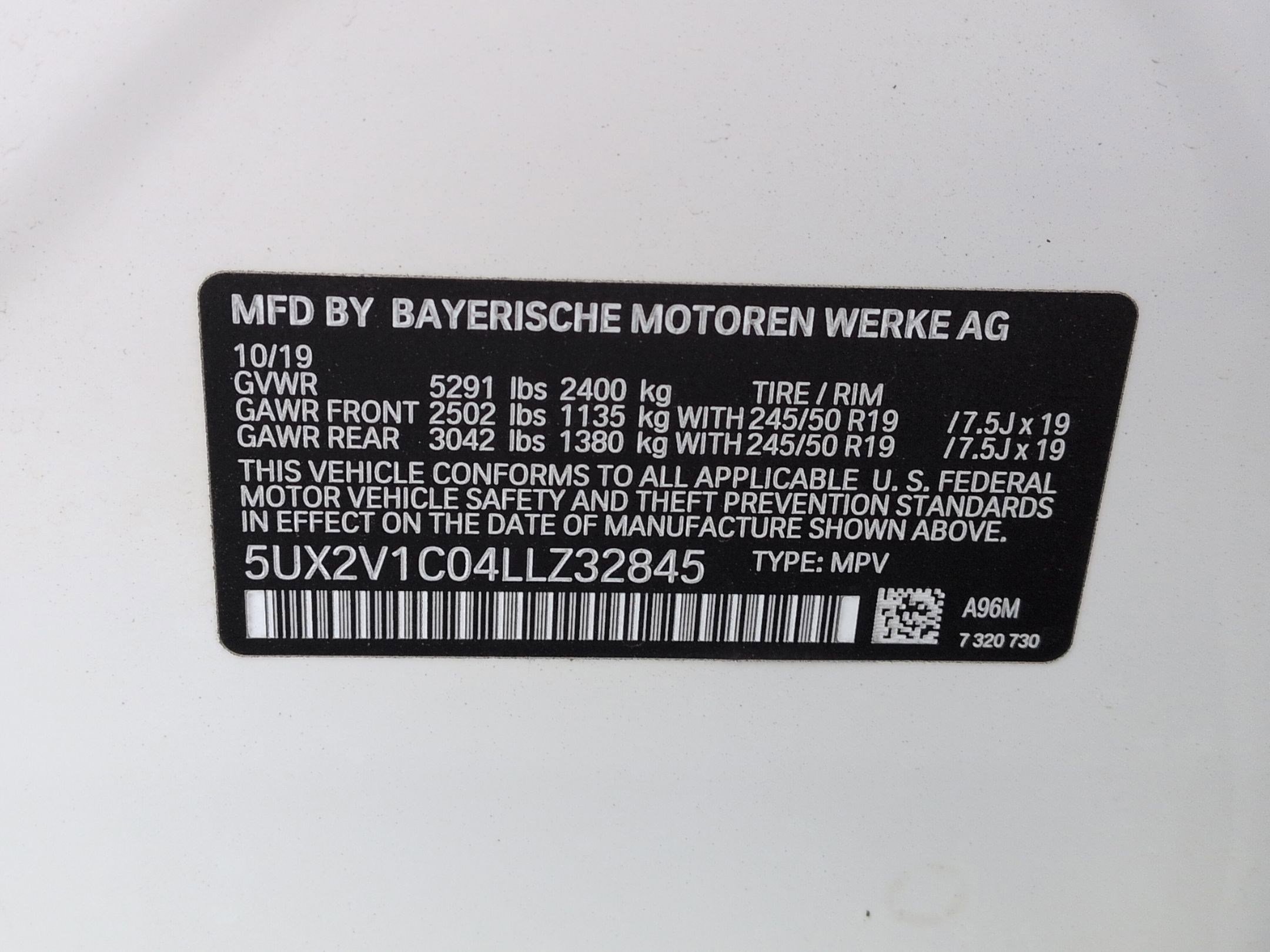 Used 2020 BMW X4 xDrive30i w/ Convenience Package image 32