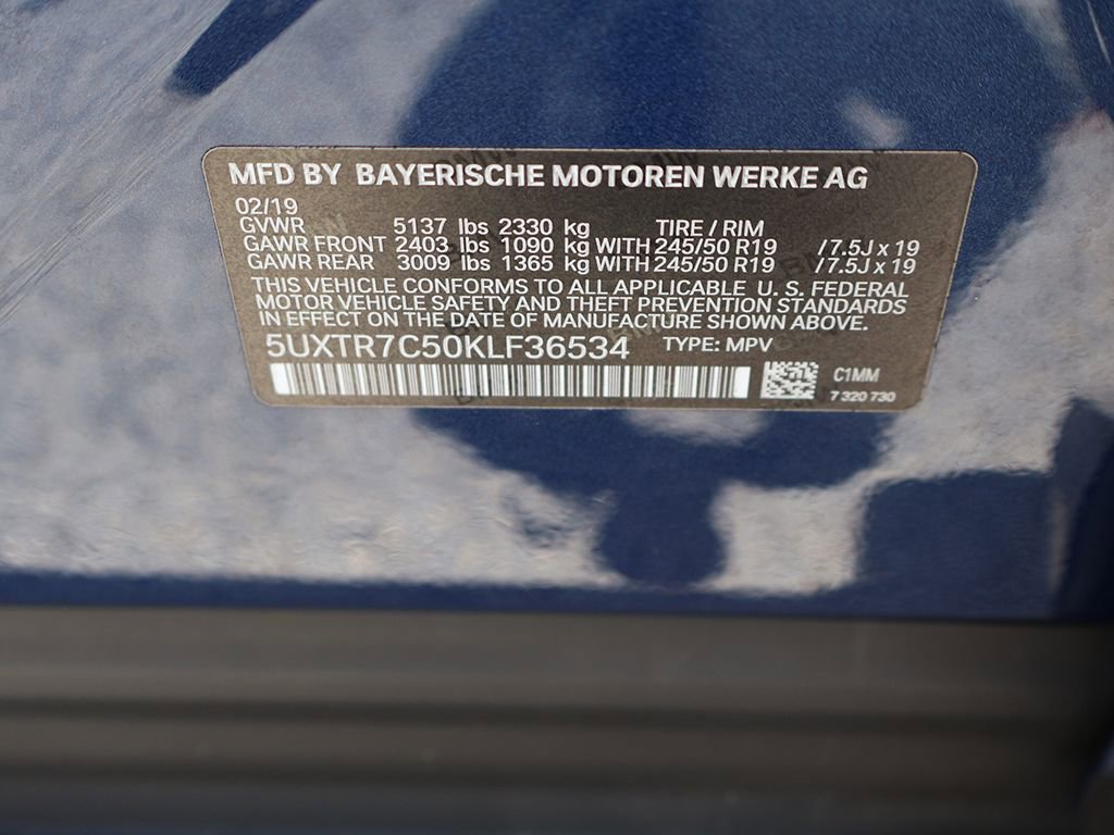 Used 2019 BMW X3 sDrive30i w/ Executive Package RWD image 56